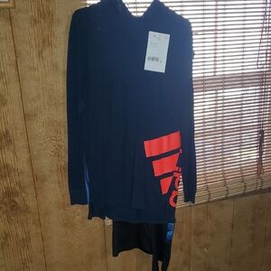 Boys Adidas Pullover And Champion Pants Size Xl